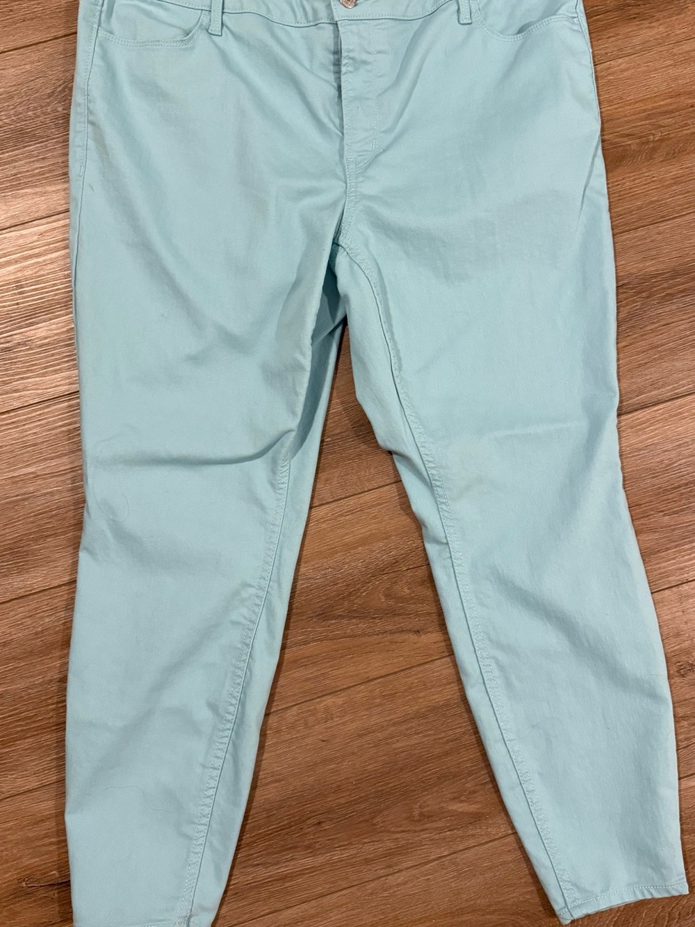 Old Navy Women's light teal/mint Skinny Jeans